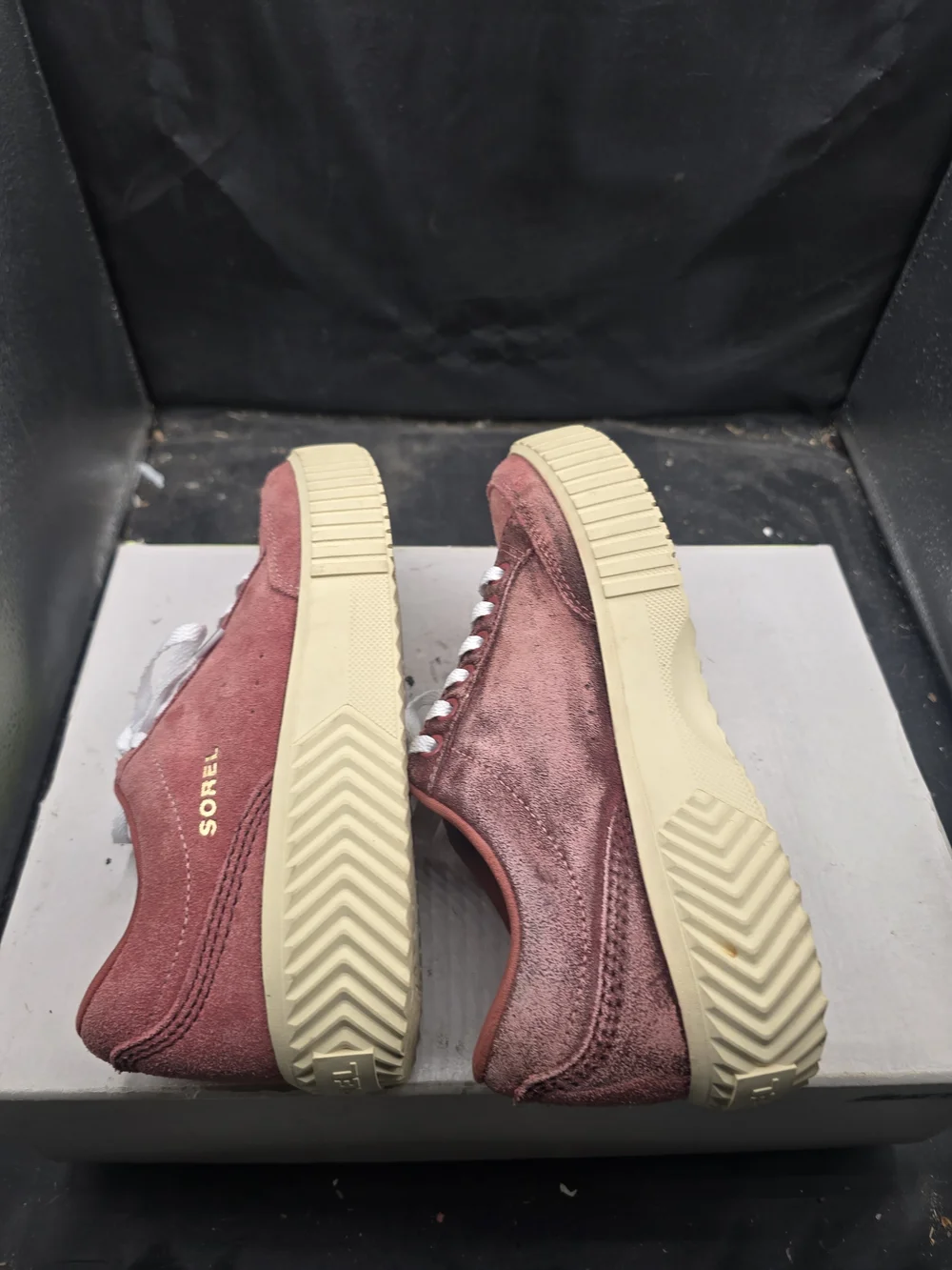 Sorel suede upper